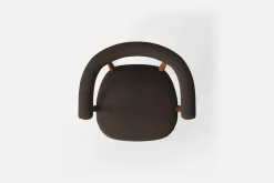 Karmstolar*Josef Frank Karmstol 966 Möbellin, Mörkbrun