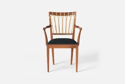 Karmstolar*Josef Frank Karmstol 1165 Mahogny Rotting, Vägen, Svart