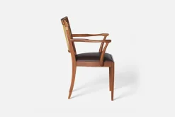 Karmstolar*Josef Frank Karmstol 1165 Mahogny Rotting, Mörkbrun