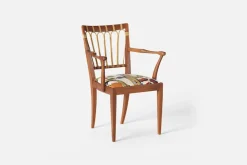 Karmstolar*Josef Frank Karmstol 1165 Mahogny Rotting, Vegetable Tree, Multi