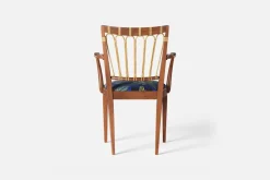 Karmstolar*Josef Frank Karmstol 1165 Mahogny Rotting, Notturno, Multi