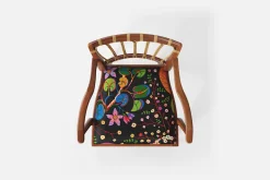 Karmstolar*Josef Frank Karmstol 1165 Mahogny Rotting, Teheran, Svart