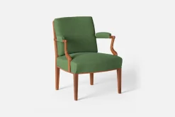 Karmstolar*Josef Frank Karmstol 969 Kederband Sitthöjd 43 cm Möbellin, Grön