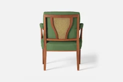 Karmstolar*Josef Frank Karmstol 969 Kederband Sitthöjd 43 cm Möbellin, Grön