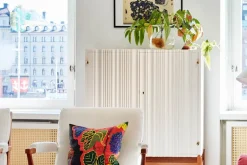 Fåtöljer|Karmstolar*Josef Frank Karmstol 969 Kederband Sitthöjd 47 cm Vägen, Vit