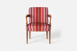 Fåtöljer|Karmstolar*Josef Frank Karmstol 969 Kederband Sitthöjd 47 cm Hamaca Rojo, Multi