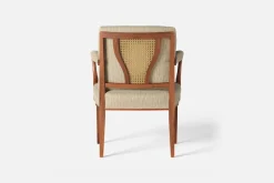 Fåtöljer|Karmstolar*Josef Frank Karmstol 969 Kederband Sitthöjd 47 cm Dr Axel, Beige