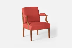 Karmstolar*Josef Frank Karmstol 969 Kederband Sitthöjd 43 cm Vägen, Orange