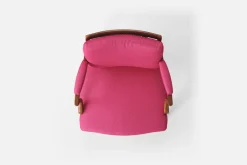 Fåtöljer|Karmstolar*Josef Frank Karmstol 969 Kederband Sitthöjd 47 cm Vägen, Cerise