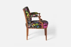 Fåtöljer|Karmstolar*Josef Frank Karmstol 969 Kederband Sitthöjd 47 cm Teheran, Svart