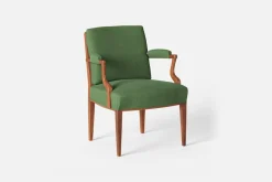 Fåtöljer|Karmstolar*Josef Frank Karmstol 969 Kederband Sitthöjd 47 cm Möbellin, Grön