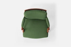 Fåtöljer|Karmstolar*Josef Frank Karmstol 969 Kederband Sitthöjd 47 cm Möbellin, Grön