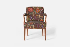 Fåtöljer|Karmstolar*Josef Frank Karmstol 969 Kederband Sitthöjd 47 cm Mirakel, Brun