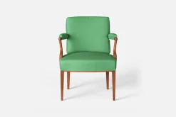 Fåtöljer|Karmstolar*Josef Frank Karmstol 969 Kederband Sitthöjd 47 cm Vägen, Grön