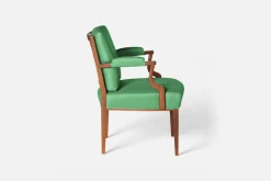 Fåtöljer|Karmstolar*Josef Frank Karmstol 969 Kederband Sitthöjd 47 cm Vägen, Grön