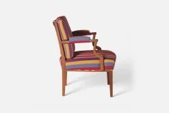 Karmstolar*Josef Frank Karmstol 969 Kederband Sitthöjd 43 cm Hamaca Rojo, Multi