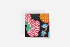 Block & Gåvokort*Svenskt Tenn Kort Baranquilla, Svart