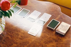 Dekorationsdetaljer|Tenndekorationer*Eric Ericson Kortlek Spader Häst