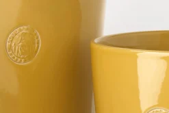 Krukor & Krukfat*Erika Pekkari Kruka Tolvekarna Stengods, Gul