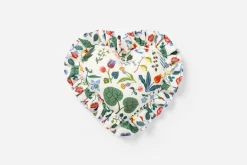 Kuddar*Josef Frank/Svenskt Tenn Kudde Hjärta med Volang Mille Fleurs, Multi