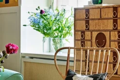 Kuddar*Josef Frank/Svenskt Tenn Kudde Världskarta Svart