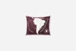 Kuddar*Josef Frank/Svenskt Tenn Kudde Världskarta Prune