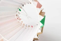 Lampskärmar*Svenskt Tenn / Lars Nilsson Lampskärm Plisserad Lin, Anacapri, Multi