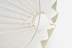 Lampskärmar*Helene Blanche Svenskt Tenn Lampskärm Plisserad Lin, Drop Linen, Charcoal