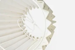 Lampskärmar*Helene Blanche Svenskt Tenn Lampskärm Plisserad Lin, Drop Linen, Charcoal