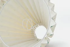 Lampskärmar*Helene Blanche Svenskt Tenn Lampskärm Plisserad Lin, Drop Linen, Emerald