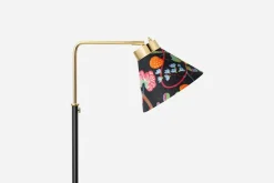 Lampskärmar*Josef Frank/Svenskt Tenn Lampskärm Spänd 1842 Lin, Baranquilla, Svart