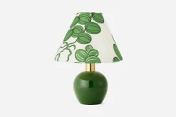 Lampskärmar*Josef Frank/Svenskt Tenn Lampskärm Spänd 2575 Lin, Celotocaulis, Grön