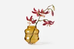 Vaser|Ljusstakar & Ljuslyktor*Johan Bjurmar Ljuslykta/Vas Mareld Bärnsten