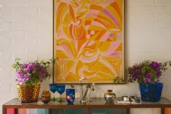 Vaser|Ljusstakar & Ljuslyktor*Johan Bjurmar Ljuslykta/Vas Mareld Bärnsten