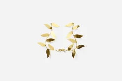 Ljus & Tillbehör*Estrid Ericson Ljusmanschett Löv Gren