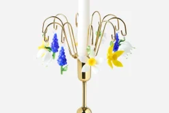 Ljus & Tillbehör*Estrid Ericson Ljusmanschett Plym