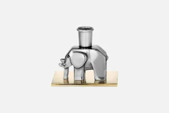 Ljusstakar & Ljuslyktor|Tennljusstakar*Lidvard Hallset Ljusstake Elefant