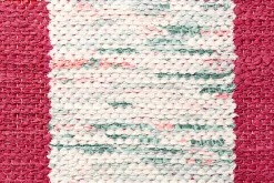 Mattor*Svenskt Tenn Matta Frank in the Loom Cerise