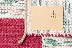 Mattor*Svenskt Tenn Matta Frank in the Loom Cerise