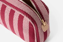 Sminkväskor & Necessärer*Svenskt Tenn Necessär Randig Röd Vit