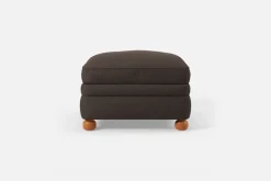 Pallar & Puffar*Josef Frank Pall 336 Möbellin, Mörkbrun