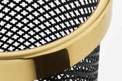 Dekorationsdetaljer*Josef Frank Papperskorg Metall Svart