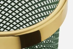 Dekorationsdetaljer*Josef Frank Papperskorg Metall Grön