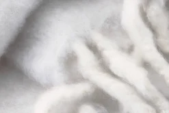 Plädar*Lena Rewell Pläd Mohair Ljusgrå