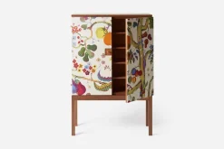 Skåp, Byråer & Sideboards*Josef Frank Skåp 522 Mahogny och lin, Vegetable Tree, Multi