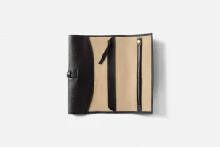 Smyckesförvaring*Svenskt Tenn Smyckerulle Präglat Skinn