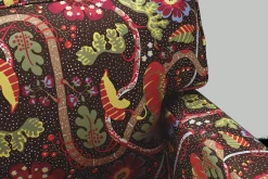 Soffor & Schäslonger*Josef Frank Soffa 3031 Mirakel, Mörkbrun