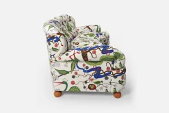 Soffor & Schäslonger*Josef Frank Soffa 968 Gröna Fåglar, Multi