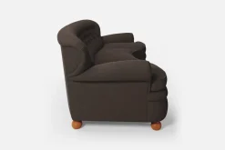 Soffor & Schäslonger*Josef Frank Soffa 968 Möbellin, Mörkbrun