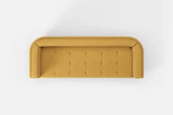 Soffor & Schäslonger*Björn Trägårdh Soffa 136 Möbellin, Bärnsten